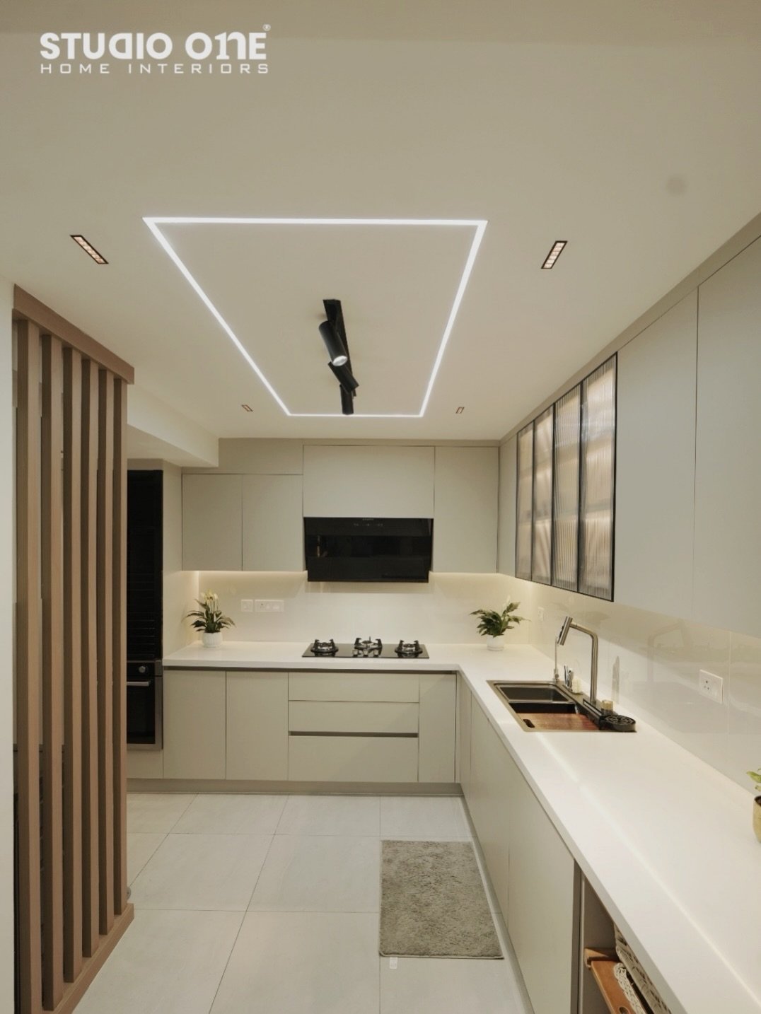 Modular Kitchen by Studio One Interiors